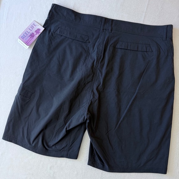 Reel Life Mens Riptide Shorts Anthracite Black Fishing Hiking RMSRT-ANT-XXL XXL - Picture 12 of 12
